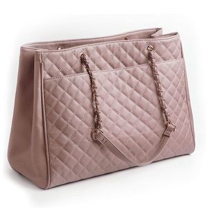 NEW Large Quilted Tote/Purse w/ Laptop Sleeve